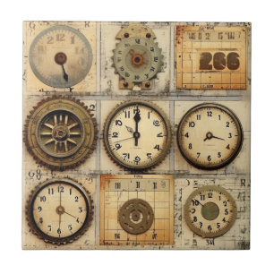 Vintage Grunge Tile Fliese