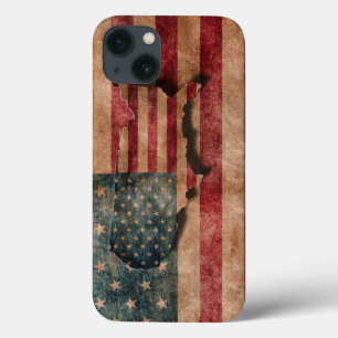 Vintage Grunge USA-Sterne u. Streifen-Flagge und title_seo2