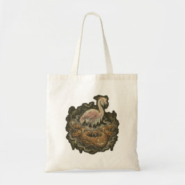 Vintage gruseliger Flamingo Halloween-Design Tragetasche