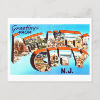 Vintage Grüße aus Atlantic City, New Jersey