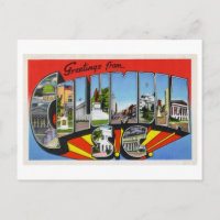 Vintage Grüße aus Kolumbien, South Carolina