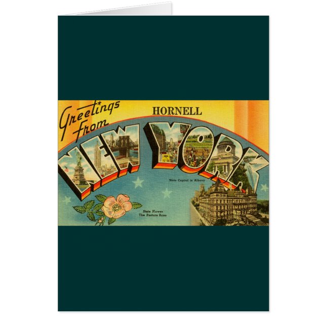 Vintage Grüße aus New York (Vorne)