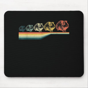 Vintage Guinea Schweinegeschenke Mousepad