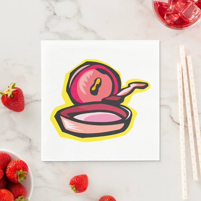 Vintage Gürtelschnüre Retro Kochkunst Serviette (Von Creator hochgeladen)