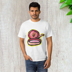 Vintage Gürtelschnüre Retro Kochkunst T-Shirt