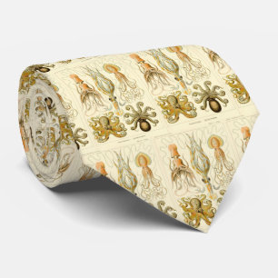 Vintage Haeckel-Meerestiere Krawatte