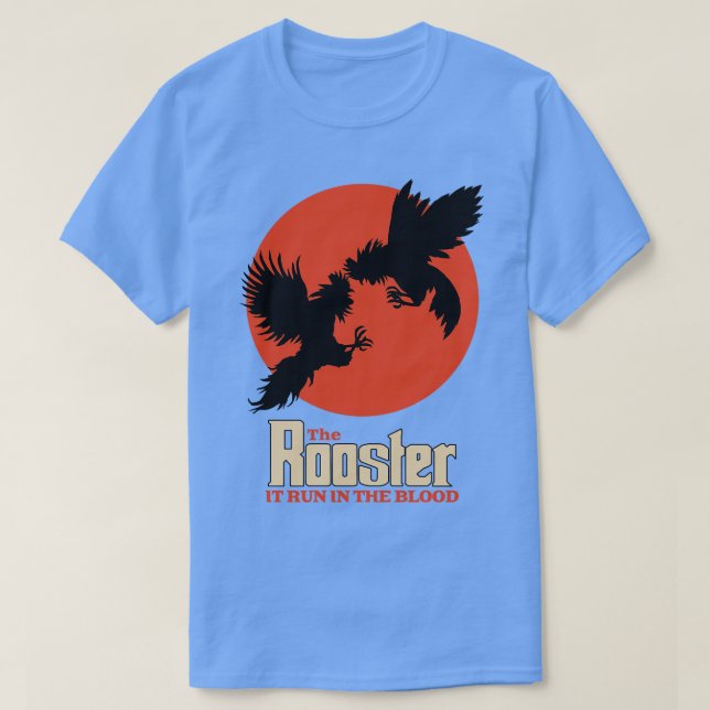 Vintage-Hahnenkampf T-Shirt (Design vorne)