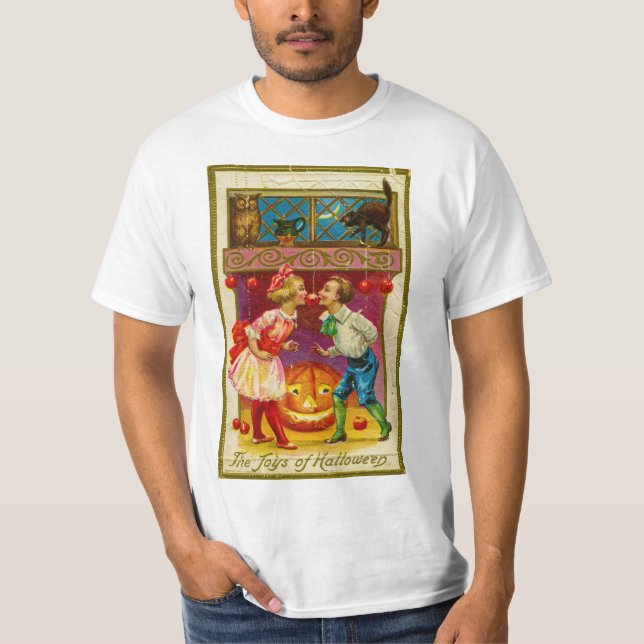 Vintage Halbwettkarte T-Shirt (Vorderseite)