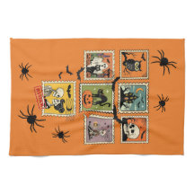 Vintage Halloween-Briefmarke