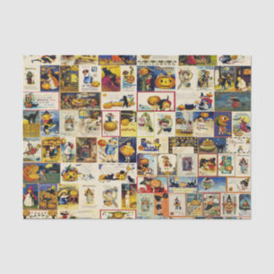 Vintage-Halloween-Ephemera Seidenpapier