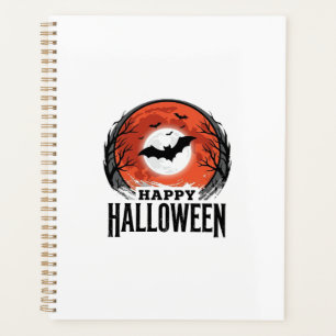 Vintage-Halloween-Fledermaus-Mond-Gravur-Design_1 Planer