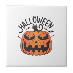 Vintage Halloween Fliese