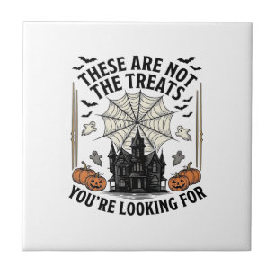 Vintage-Halloween-Geist-Behandlung-Shirt-Design_1 Fliese
