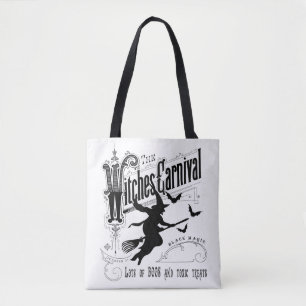 Vintage-Halloween-Hexe Tasche