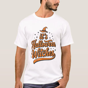 Vintage-Halloween-Hexen-Typografie-Shirt-Design_ T-Shirt