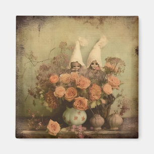 Vintage Halloween-Hexerei (2) Magnet