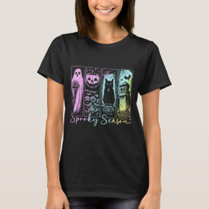 Vintage-Halloween-Horror-Gruselige Jahreszeit T-Shirt