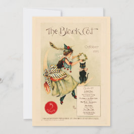 Vintage Halloween-Illustration Feiertagskarte