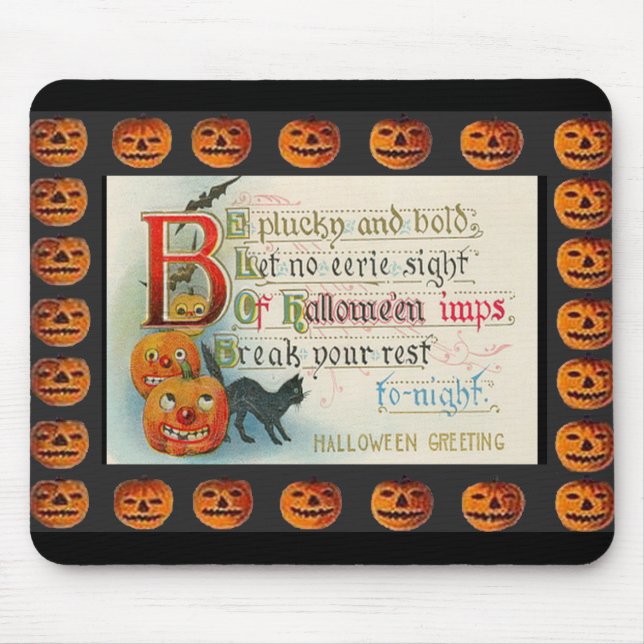 Vintage Halloween-Imps Mousepad (Vorne)