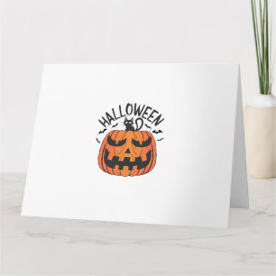 Vintage Halloween Karte