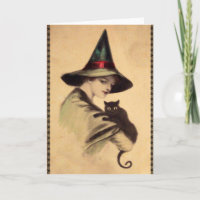 Vintage Halloween-Karte, Circa 1920