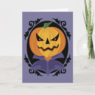 Vintage Halloween-Karte Karte