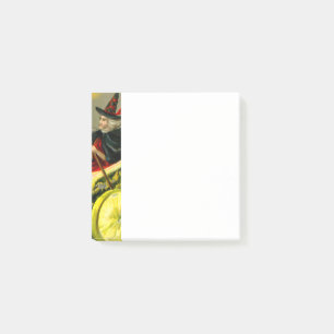 Vintage Halloween-Katzenjacke Post-it Klebezettel