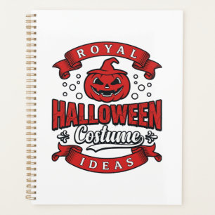 Vintage Halloween-Kostümideen Vektordesign_1 Planer