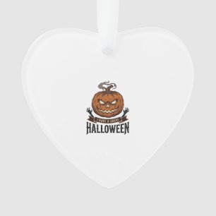 Vintage-Halloween-Kürbis-Gothic-Shirt-Design_1 Ornament