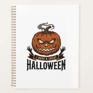 Vintage-Halloween-Kürbis-Gothic-Shirt-Design_1 Planer