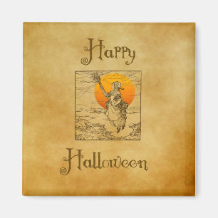 Vintage Halloween Magnet