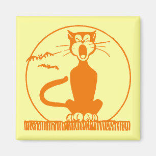 Vintage Halloween Magnet