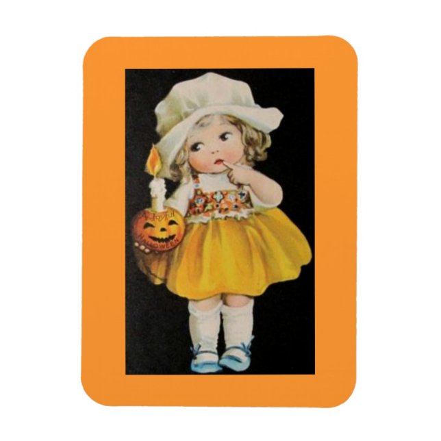 Vintage Halloween Miss Magnet (Vertikal)