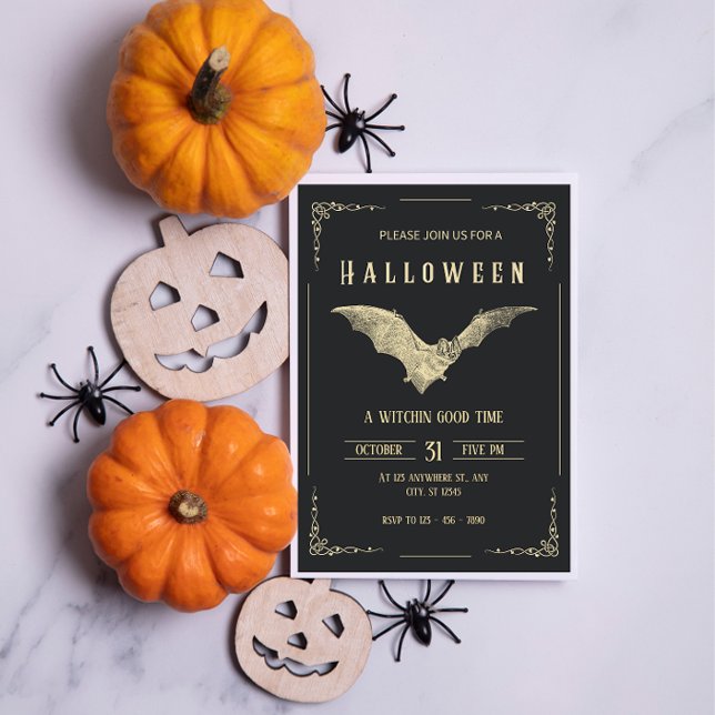 Vintage Halloween Party Flyer Template Einladung (Von Creator hochgeladen)