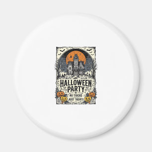Vintage-Halloween-Party Keine Tricks, nur Leckerli Magnet