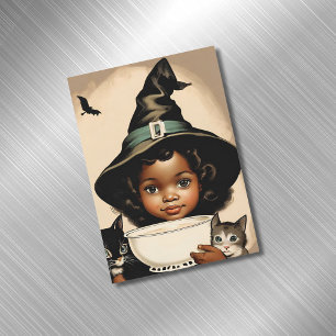 Vintage-Halloween-Schatz Nr. 5 - Magnetkarte