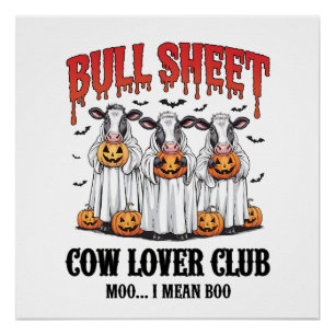 Vintage-Halloween-Schundblatt Poster
