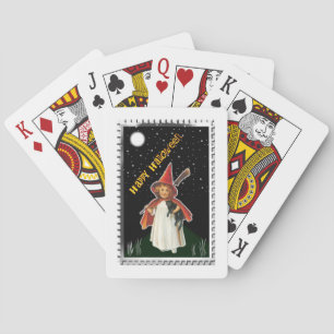 Vintage Halloween Spielkarten