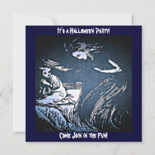Vintage Halloween Spirit Invitation