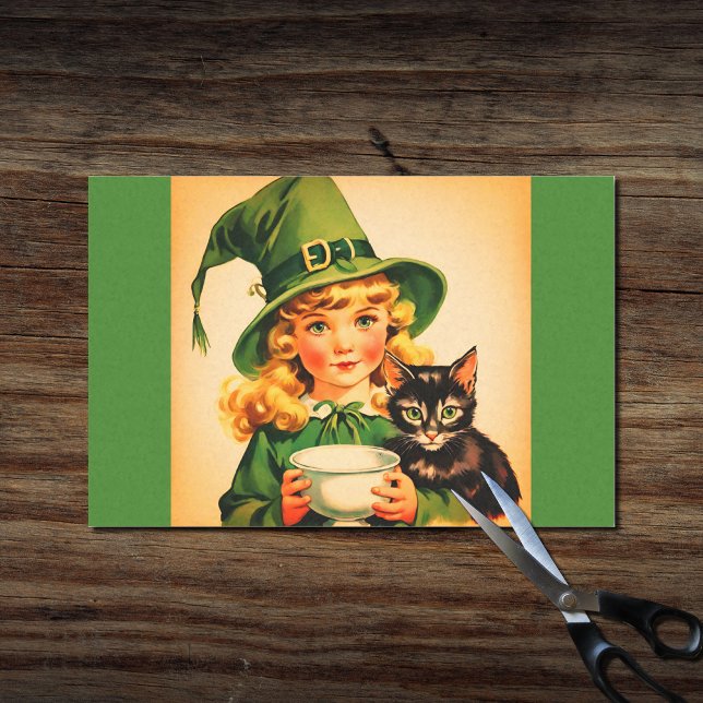 Vintage Halloween-Süsse Nr. 7 Seidenpapier (Von Creator hochgeladen)