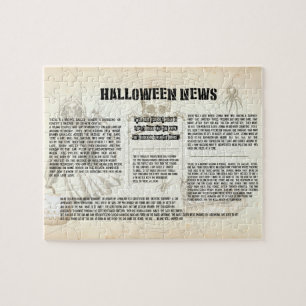 Vintage Halloween-Zeitung