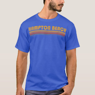 Vintage Hampton Beach, NH New Hampshire Retro 70er T-Shirt