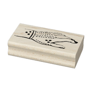 Vintage Hand mit Gummistempel