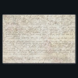 Vintage Hand Schriftliche Buchstabenkombination Seidenpapier<br><div class="desc">Vintages handgeschriebenes Schreibpapier aus kalligrafischem Gewebe,  ideal für Geschenkverpackungen oder für Ihre decoupage Handschuhwaren. c) das glückliche Katzen-Studio.</div>
