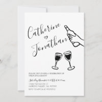 Vintage Hand Schriftliche neutrale Einsatzpartei