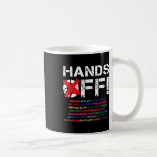 Vintage Hände aus Protest gegen mein Sozialversich Kaffeetasse