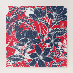 Vintage handGezeichnet Blume, elegantes Muster.