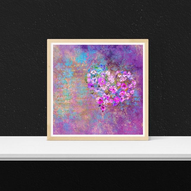 Vintage Handschrift für das Bluherz Poster (Von Creator hochgeladen)