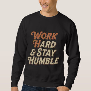 „Vintage-Handschrift-Zitat, strukturierte Textur, Sweatshirt