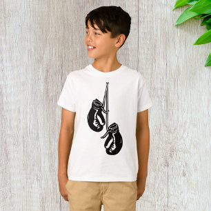 Vintage Hangboxhandschuhe Retro-Kämpfer T-Shirt